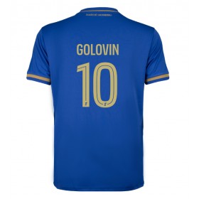 Pánské fotbalový oblečení AS Monaco Aleksandr Golovin #10 Venkovní košile 2025-26 Krátkým Rukávem